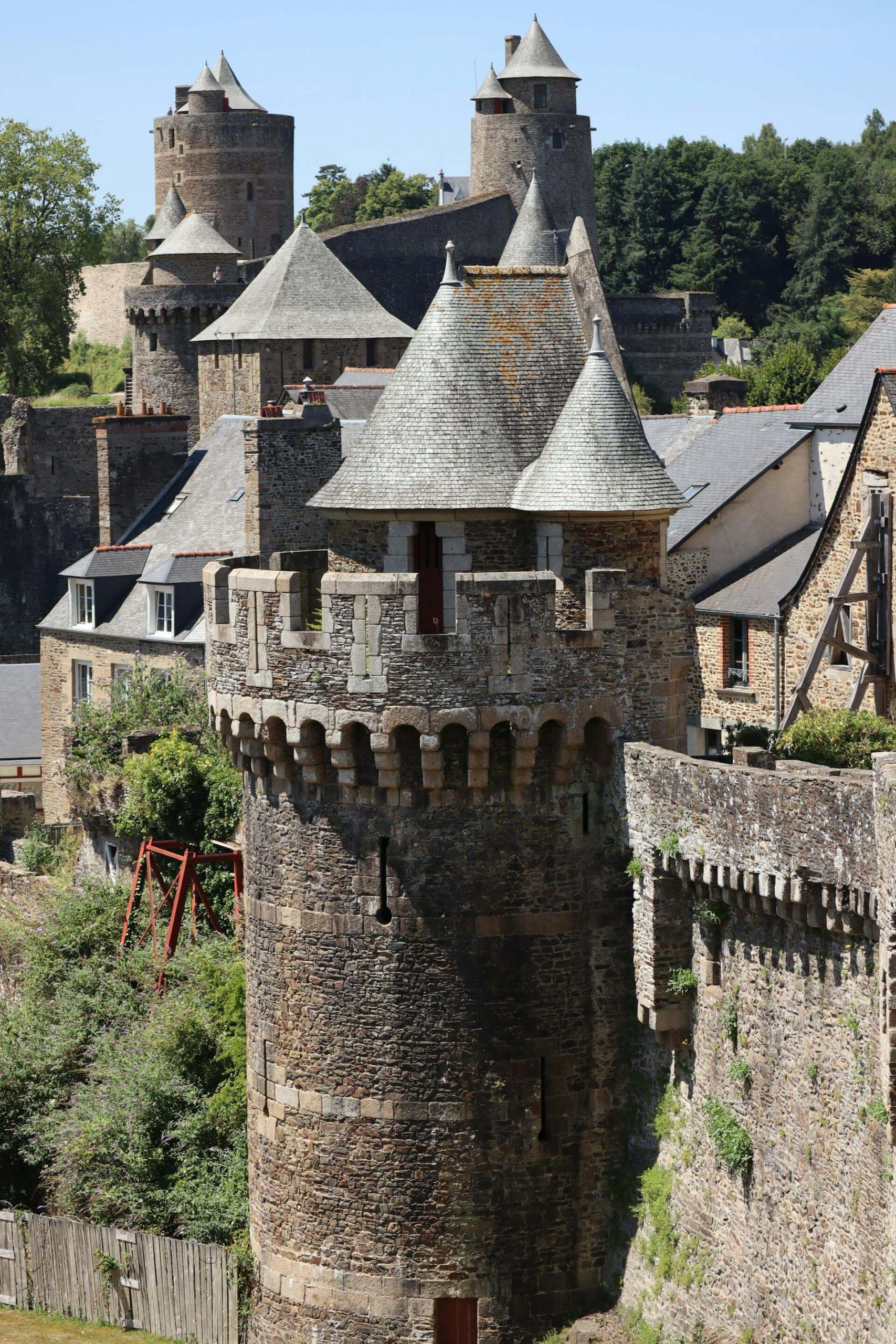 Le château de Fougères